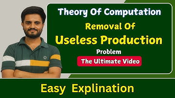 Removal of Useless production | theory of computation | VTU, All Universities