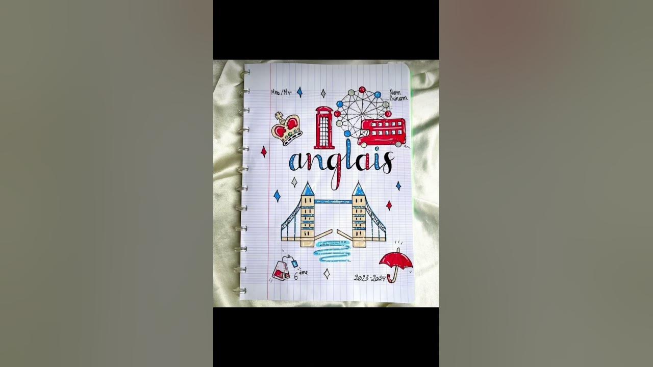 Page De Garde Pour L Anglais 5 idées de pages de garde pour l’anglais (Pinterest) - YouTube