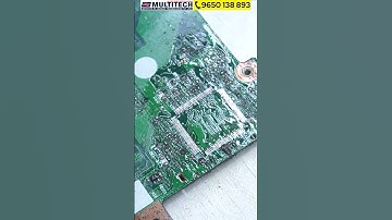 लैपटॉप में IO Chip कैसे लगाई जाती है ? #multitechinstitute #laptoprepairingcourse #components