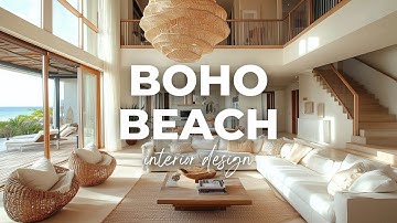 Boho Beach Interior Design : The One Style That Feels Like a Vacation Every Day : 4K