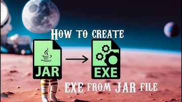How to convert jar file to exe | jar to exe