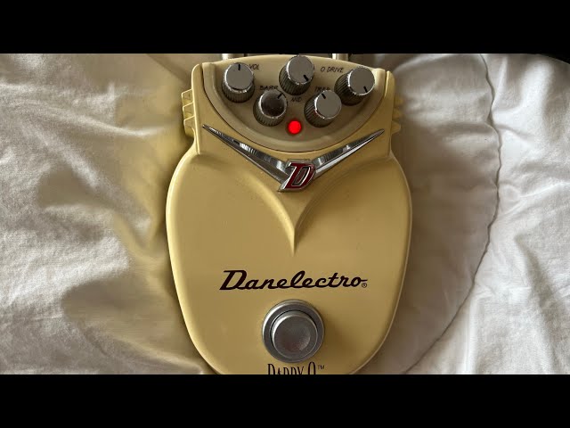 Danelectro Daddy O Overdrive Guitar Pedal (like and subscribe