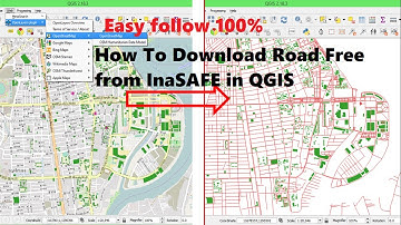 Download data free from inasafe | Download OSM Data to shapefile QGIS | Downloading OpenStreetMap