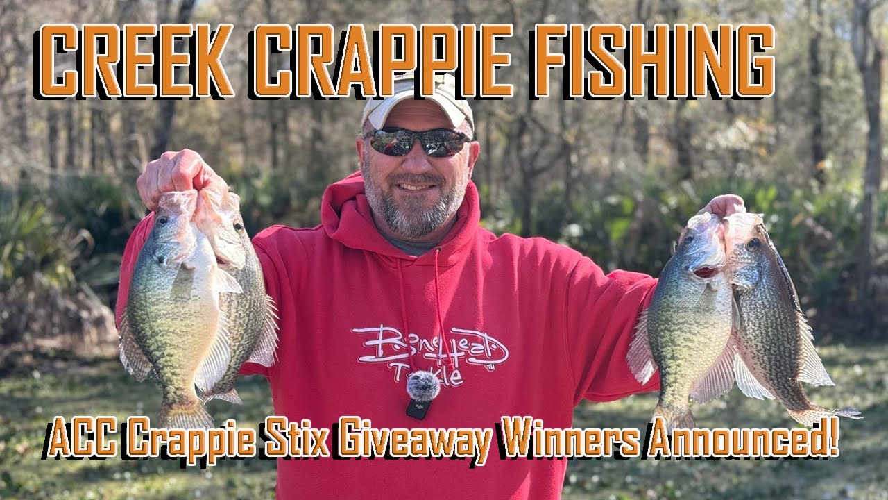 🔥CRAPPIE FISHING IN THE CREEK IS ON FIRE🔥, Part 2, Winners Announced, Ep  0224 