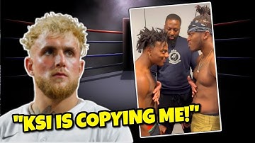 Jake Paul REACTS to KSI vs IShowSpeed Face Off!