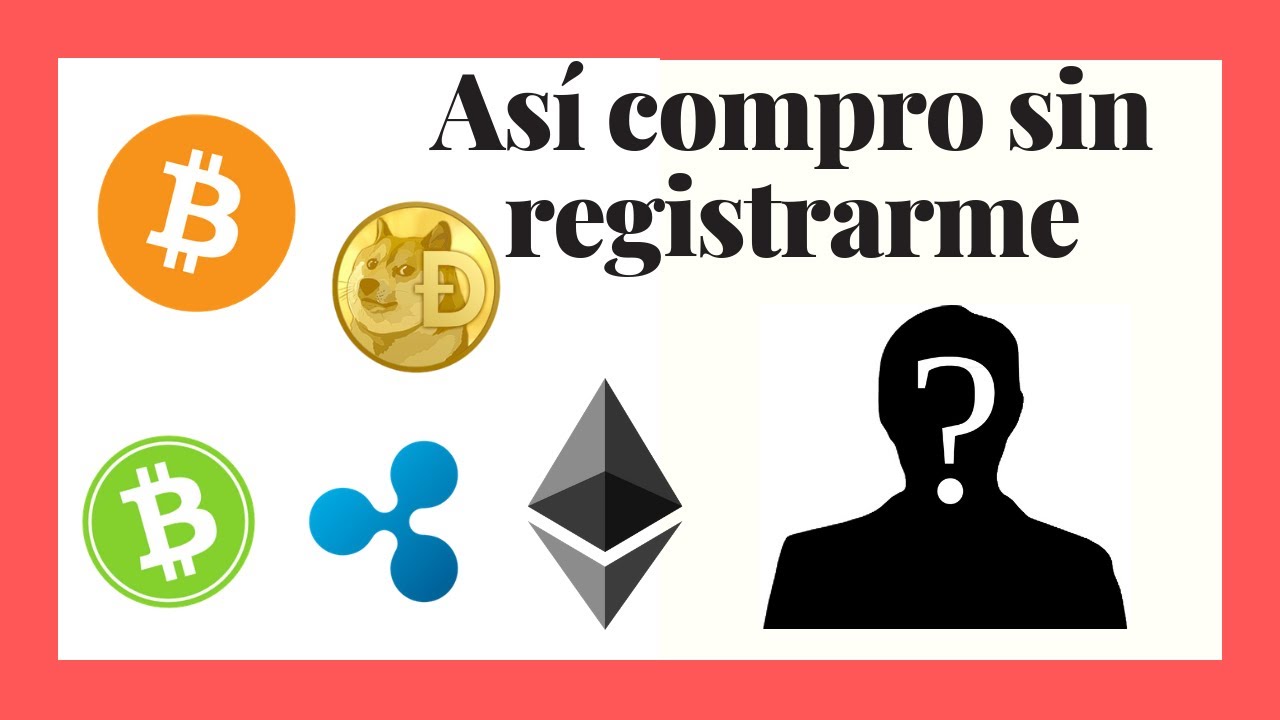 Como COMPRAR CRIPTOMONEDAS de forma ANONIMA [Sin registros] ❌ NO MAS ID ❌
