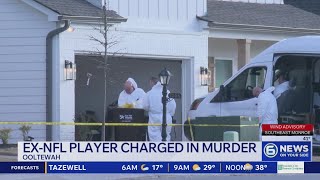 Ex-NFL player charged in girlfriend’s murder near Chattanooga