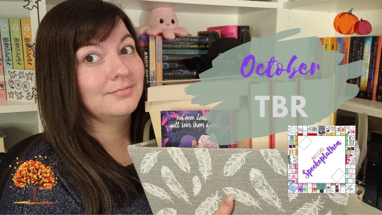 October TBR Ft Spookopoly | AZebraReads - YouTube