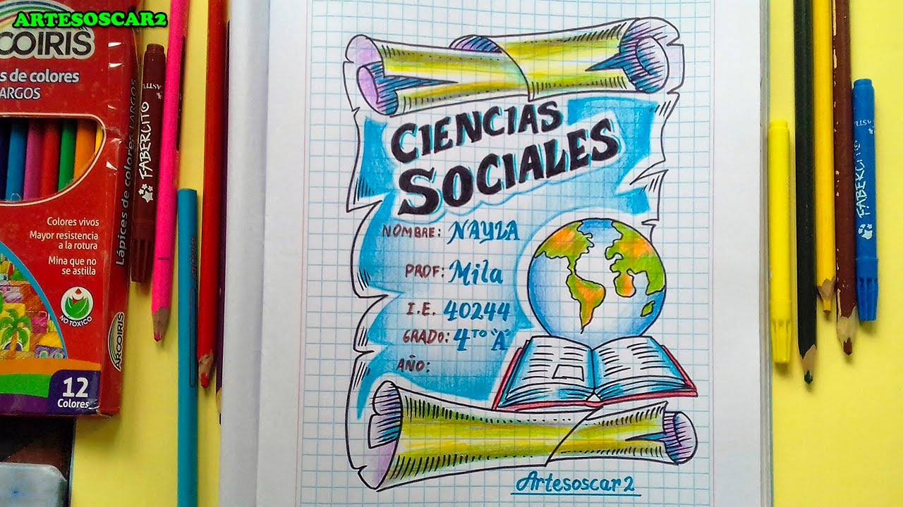 Caratulas De Ciencias Sociales Secundaria Youtube