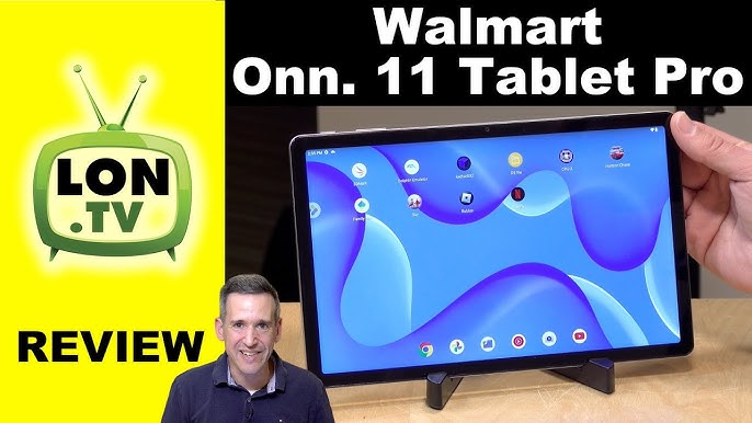 onn. 10.4 Tablet Pro, Android 13, 64 GB, Silver (2023 Model) 