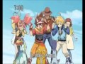 Dinosaur king: D-team with Digimons (ending)