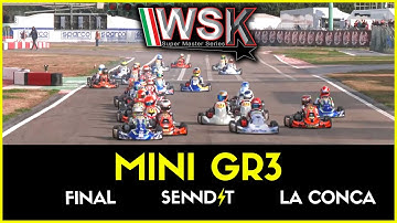 60 Mini GR3 Final | WSK Super Master Series Round 1 La Conca