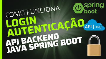 COMO FUNCIONA A AUTENTICAÇÃO (LOGIN E SENHA) EM UMA API BACKEND JAVA SPRING BOOT