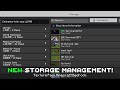Better Storage Management v1.0 Release! - Texture Pack for Minecraft Bedrock