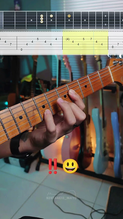 Aku milikmu - Dewa19 (intro tab) #guitartabs #dewa19 #akumilikmu #belajargitar #guitartutorial