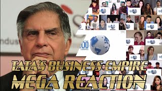 TATA'S BUSINESS EMPIRE MEGA REACTION || HOW BIG TATA IS || Chain Reaction 4k || Tata