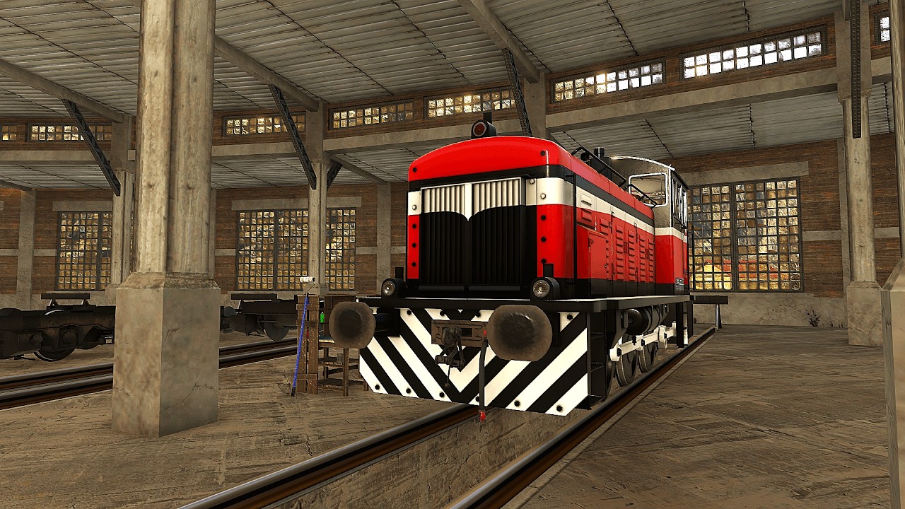 Legend Restored 🚂🛠️| SDM3 Diesel Shunter Repainted & Rebuilt ✨ Sunset Museum Roll-Out Derail Valley