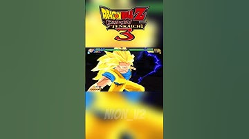 Which game does the Dragon Fist better⁉️ Tenkaichi 3 vs Sparking Zero‼️ #shorts