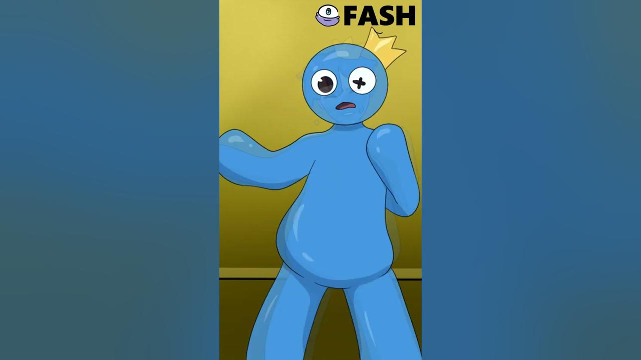Transformation Blue (Rainbow Friends Animation)