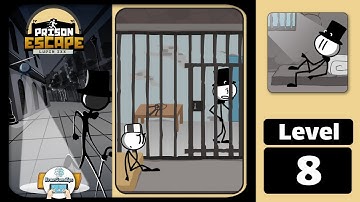 Prison Escape Stickman Story Level 8 Walkthrough