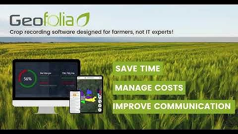 Geofolia by Landmark Systems | Crop recording app demo
