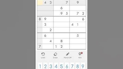 27 JULY 2020 - SUDOKU DAILY CHALLENGE