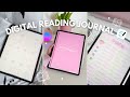 Digital reading journal  flip through  user tips