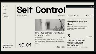 Blog Layout with CSS Grid