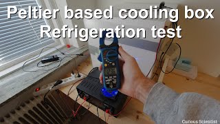 Peltier based cooling box - Refrigeration test [Part 6/6]