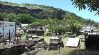 Cimetiere Marin de Saint Paul sur l&#39;île de la Réunion