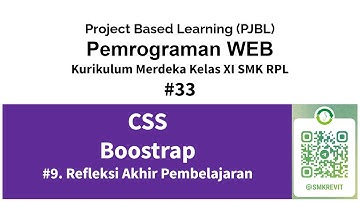 Bootstrap CSS 33 Reflksi Pembelajaran Kurikulum Merdeka Pemrograman Web Kelas XI SMK RPL