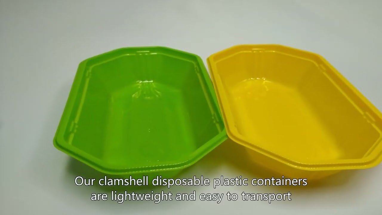 disposable bowl,disposable packaging box,biodegradable plastic container,Good,China Factory