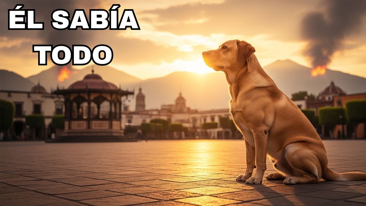 Todos Pensaron Que El Perro Esperaba a Alguien, Pero Esperaba Algo Que Salvó a Todo el Pueblo