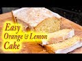Orange and Lemon cake simple and easy