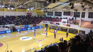 Atmosfera na utakmici KK Cibona-KK Zadar 14.2.2019.