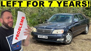 I ATTEMPTED TO GET THE BARN FIND LEXUS ON THE ROAD…