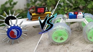 How To Make Dc Motor Car At Home | 2 Easy DC Motor Car