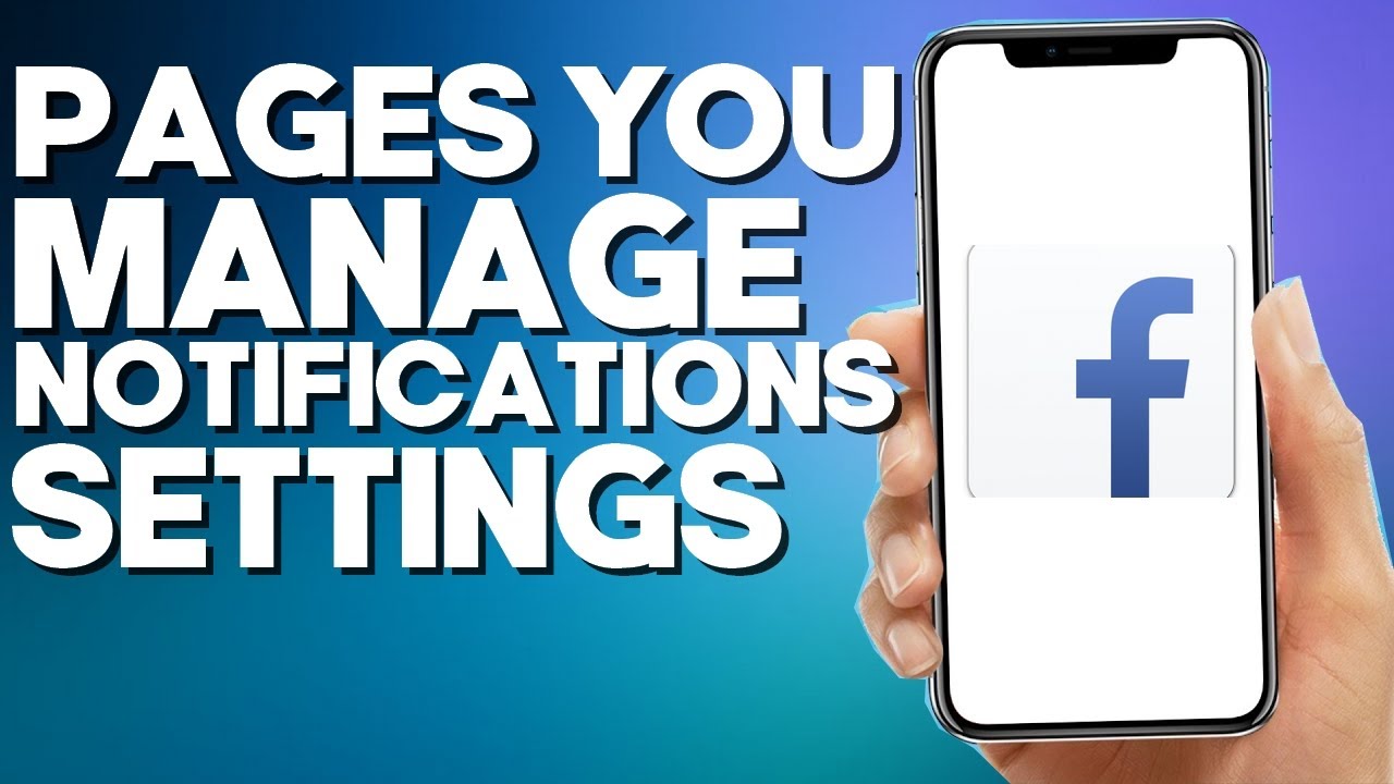 How Turn off Your Page Edits To Your Comments Notifications on Facebook ...