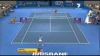 Brisbane International 2011 Marion Bartoli vs Barbora Zahlavova Strycova screenshot 3