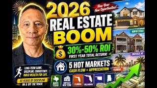 2026 Real Estate Forecast: 5 Markets, 50% Returns & Massive Cash Flow