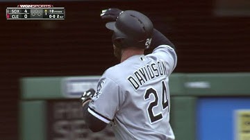 CWS@CLE: Davidson launches a three-run jack