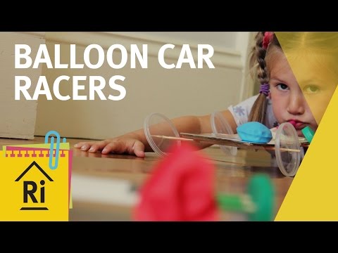 Video: Hur förhåller sig en ballongbil till Newtons lagar?