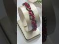 Rondelle Crystal Beads Bracelet | Jewelry Making #shorts #beadedbracelet