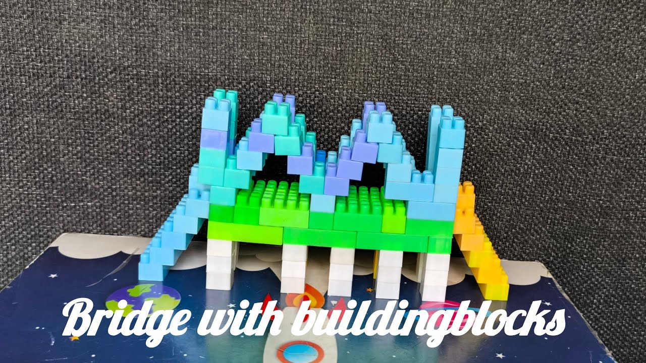 Satisfying DIY blocks Bridge|Buildingblocks Bridge|Blocktoys|Bridge ...