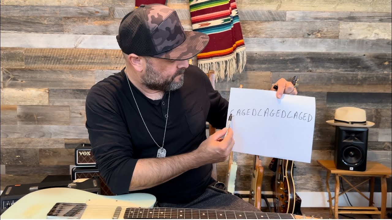 The CAGED System Explained For Guitar-Part 2