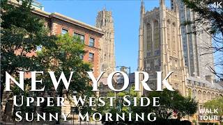 [4K] 🇺🇸 NYC | Walking Upper West Side to Columbia University | A Summer Walk in Manhattan
