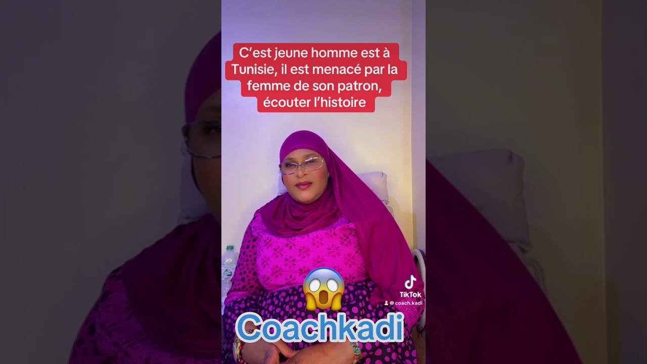 C’est jeune homme, il est en Tunisie, c’est la femme de son patron qui lui drague