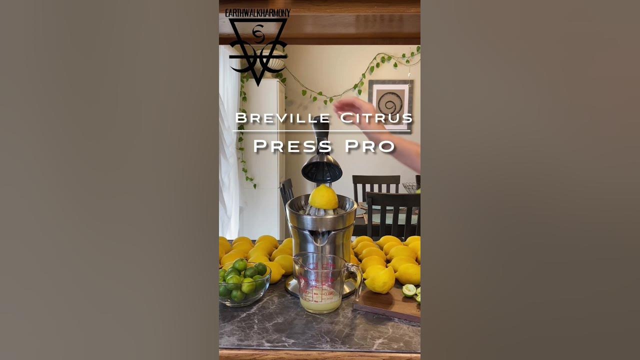 Breville Citrus Press Pro is a Beast ️🍋 🍊 breville juicereview 