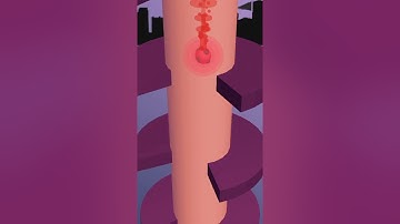 Helix jump | how to complete hard levels in IOS/ android level 21,1 #Shorts #Helix-jump #iOS/android