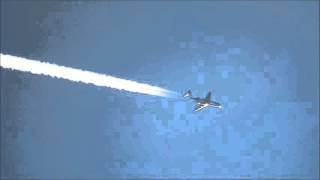 Nikon Coolpix P900 KLM Fokker 70 Contrail Spotting over Leeds